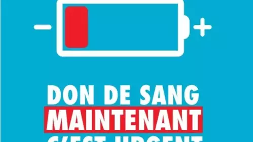 Don de sang - Situation URGENTE - Nous avons besoin de vous !